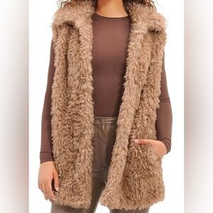 UGG TAMMIE FAUX FUR VEST